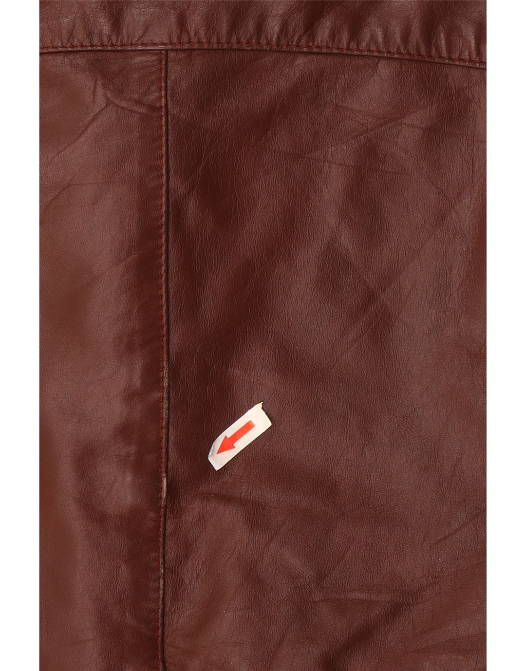 Cooper Ανδρικό Δερμάτινο Μπουφάν με κουκούλα UK 42 XL Καφέ Δερμάτινο