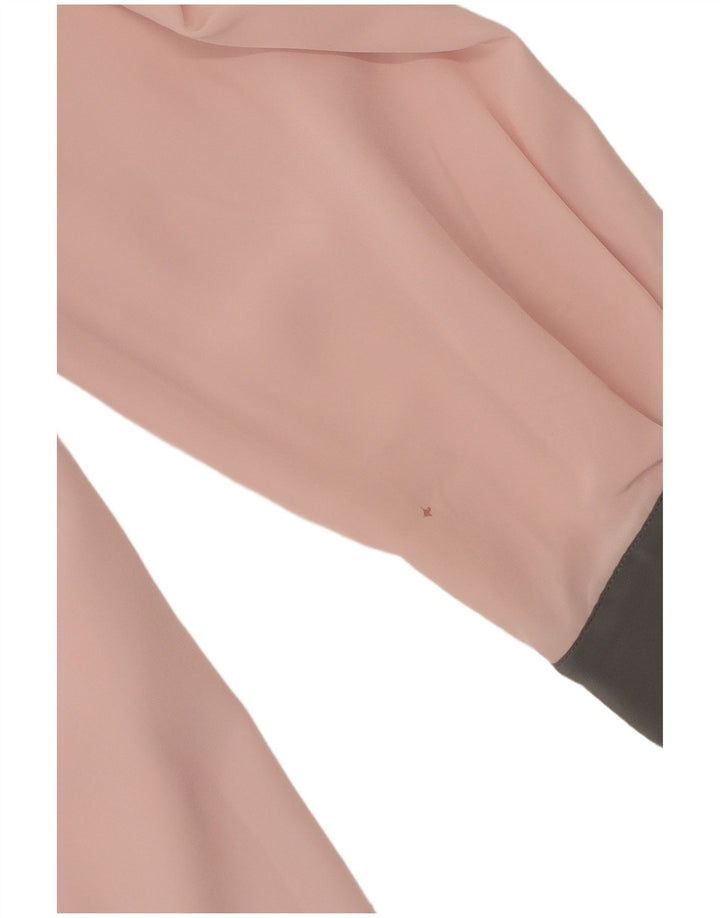 Frankenwalder Γυναικείο πουκάμισο μπλούζα EU 42 Large Pink Colourblock Polyester