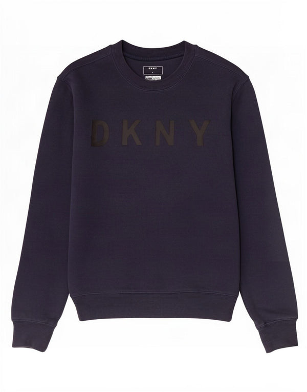 Ανδρικό γραφικό φούτερ Dkny Jumper Small Navy Blue βαμβακερό