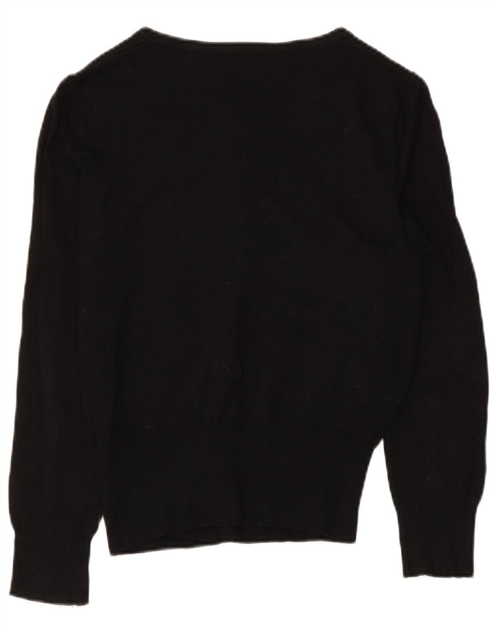 Marks & Spencer Γυναικεία ζακέτα πουλόβερ UK 8 Small Black Viscose