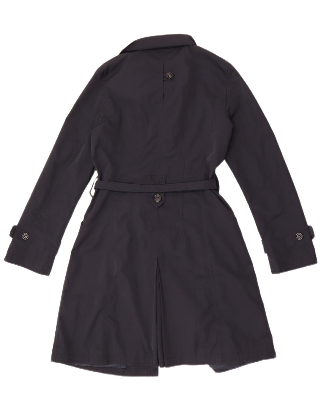 Max & Co. Γυναικεία καμπαρντίνα UK 8 Small Navy Blue Polyamide
