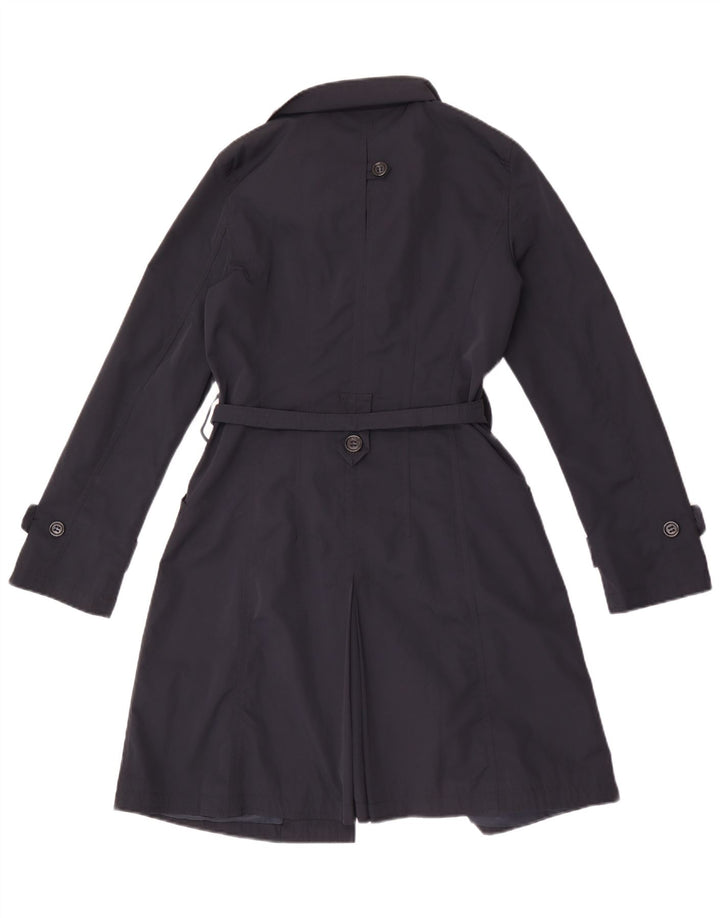 Max & Co. Γυναικεία καμπαρντίνα UK 8 Small Navy Blue Polyamide