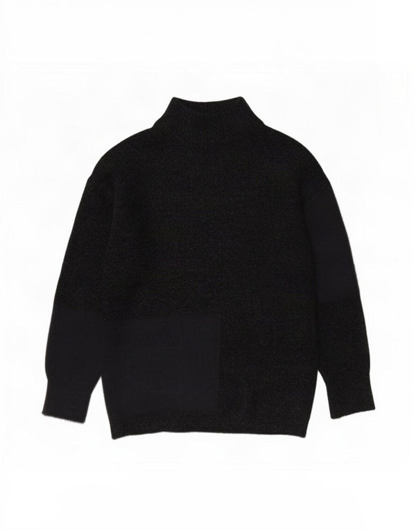 Marks & Spencer Γυναικείο πουλόβερ με λαιμό χελώνα UK 10 Small Black