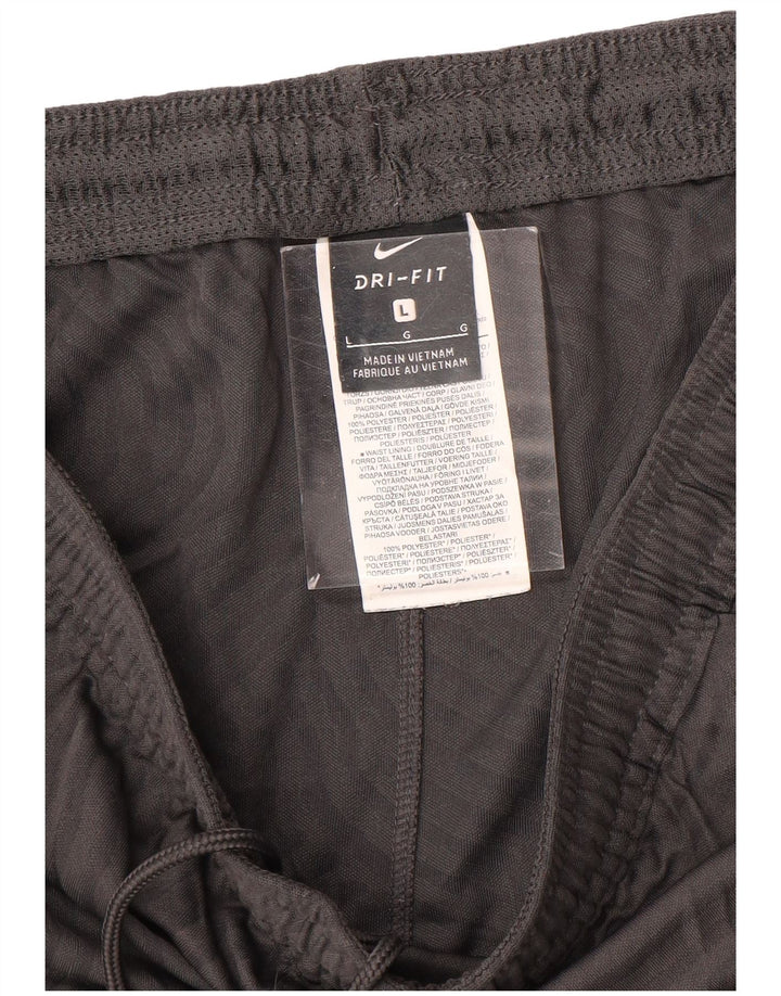 Ανδρικό αθλητικό σορτς NIKE Liverpool με μεγάλο μαύρο χρώμα από πολυεστέρα