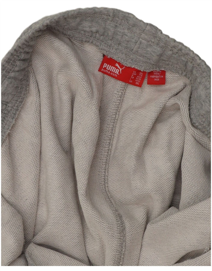 Ανδρική αθλητική φόρμα Puma Παντελόνι Joggers 2XL Γκρι βαμβακερό