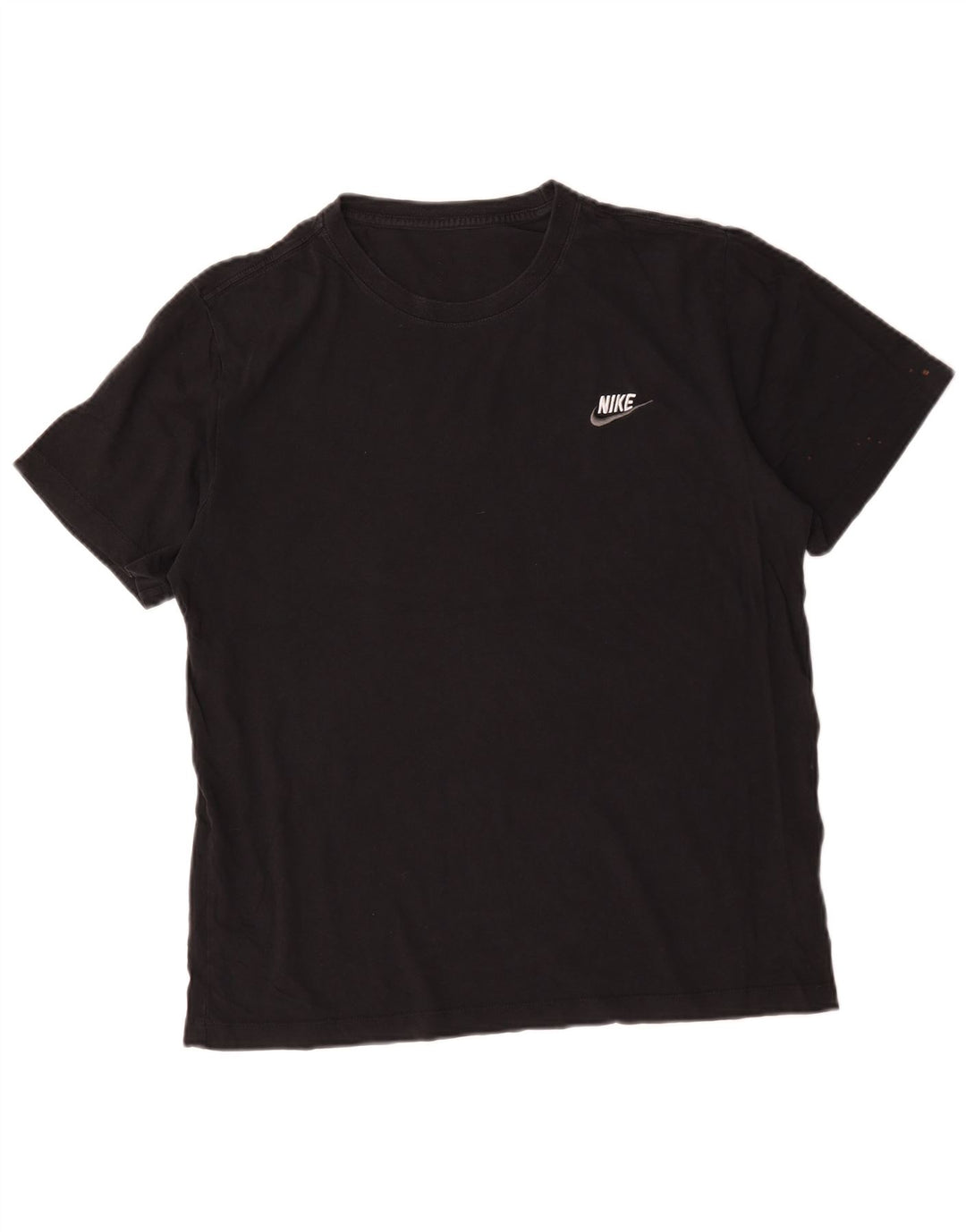 Ανδρικό μπλουζάκι Nike, μεγάλο μαύρο βαμβακερό