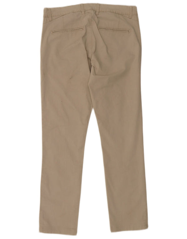 Zara Ανδρικό Skinny παντελόνι Chino EU 42 Large W32 L31 Beige