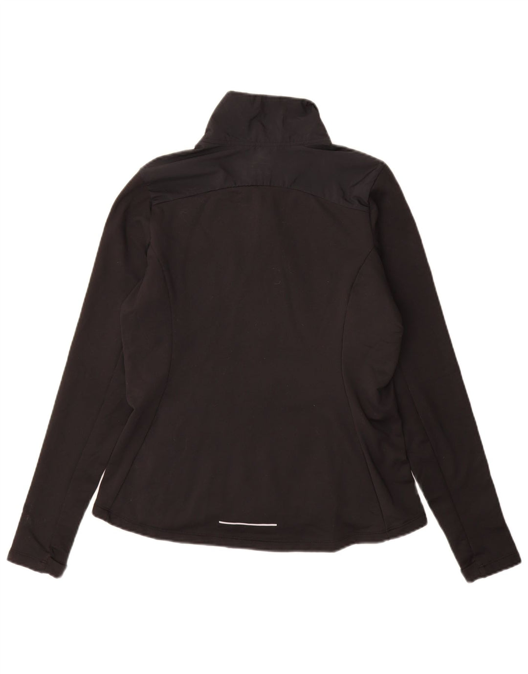 Γυναικεία αθλητική φόρμα NIKE Top Jacket UK 14 Medium Black Spandex