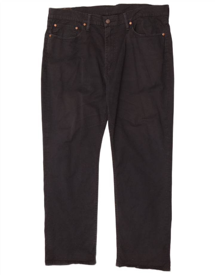 Levi's Mens 514 Straight Jeans W38 L30 Μαύρο βαμβακερό