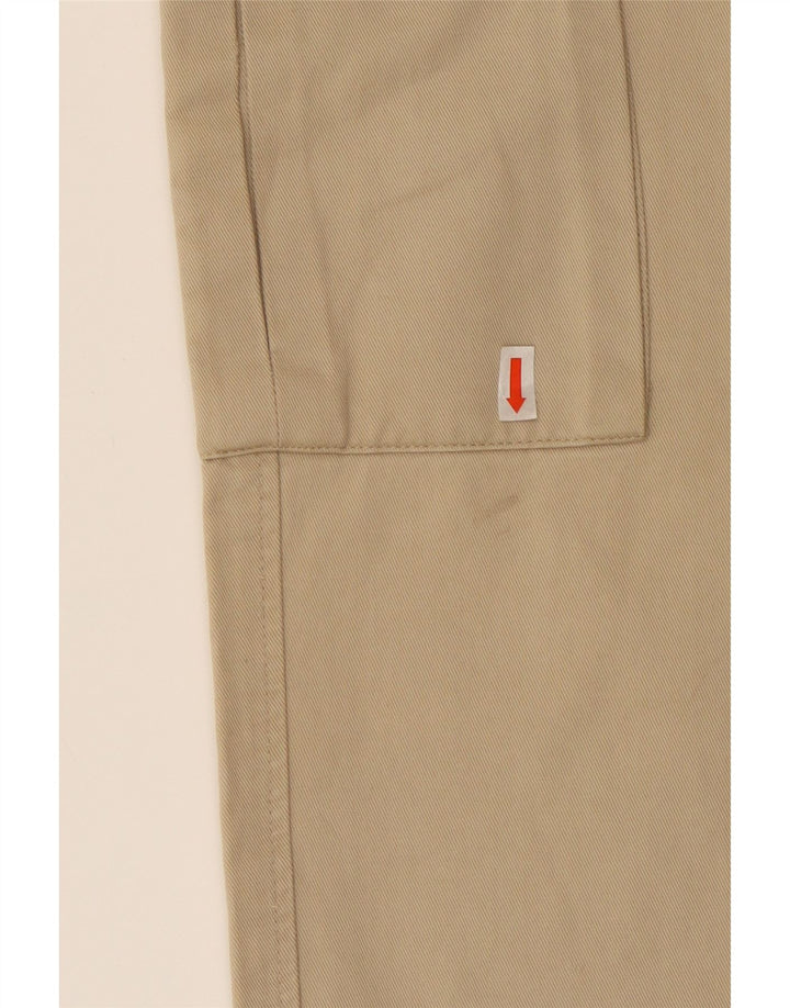 WEIPPER Mens Khakis Straight Cargo Trousers W36 L30 Beige Cotton Vintage Weipper and Second-Hand Weipper from Messina Hembry 