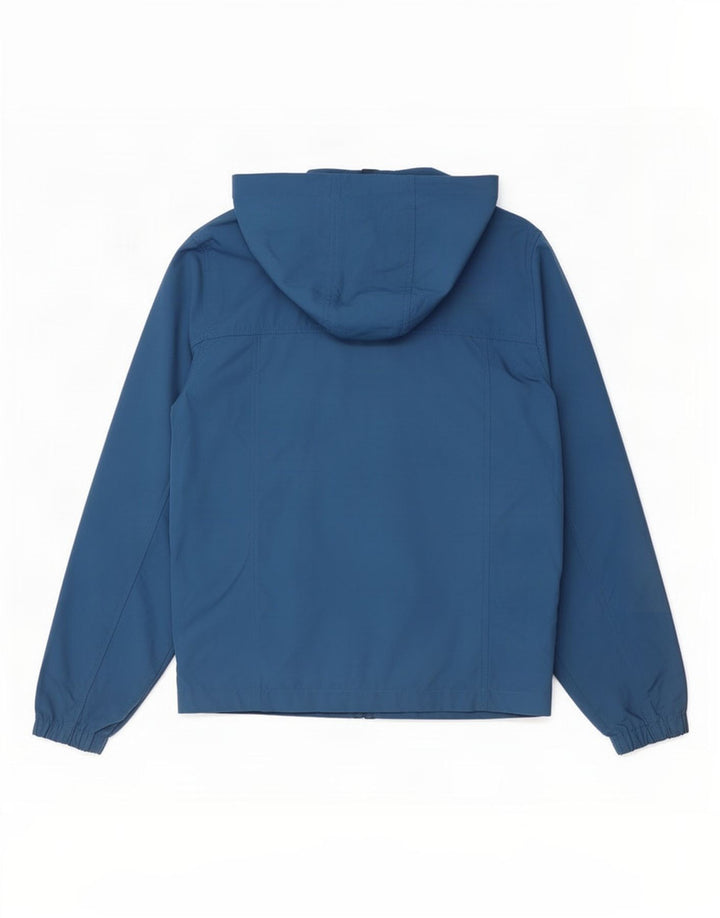 Ανδρικό μπουφάν βροχής με κουκούλα Penguin UK 36 Small Blue Polyester