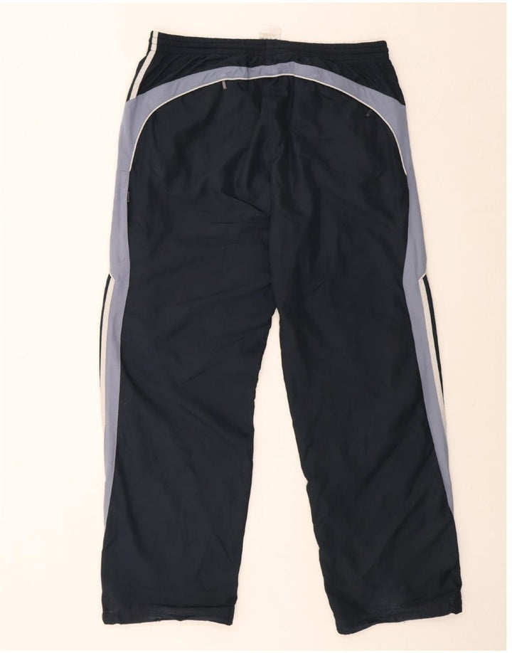 Ανδρική φόρμα Adidas Παντελόνι XL Navy Blue Colorblock Polyester