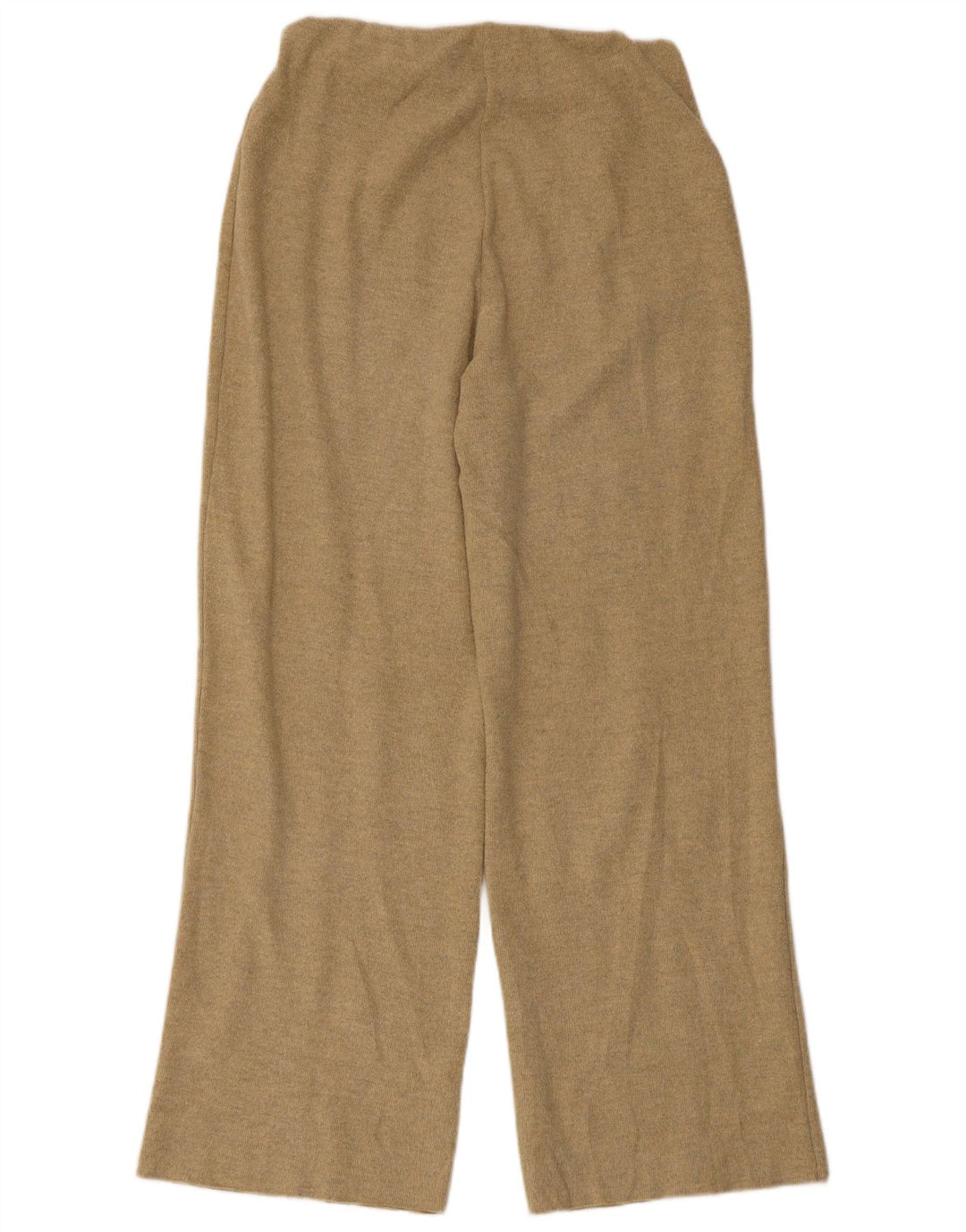 Zara Γυναικεία φόρμα ψηλόμεση Παντελόνι UK 12 Medium Beige Polyester