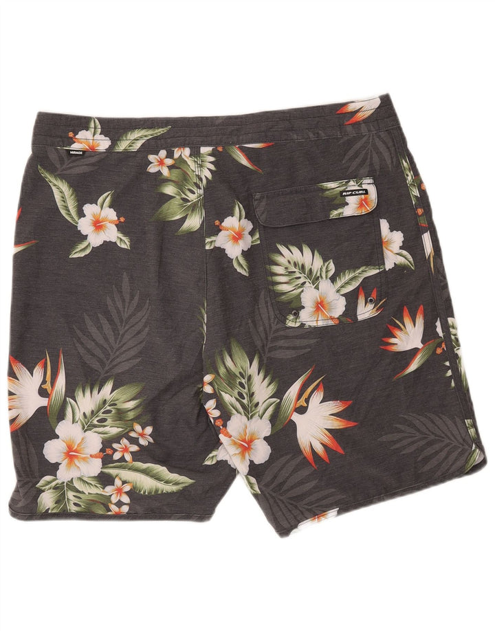 Rip Curl Ανδρικό σορτς κολύμβησης Mirage μεγάλο γκρι λουλουδάτο πολυεστέρα