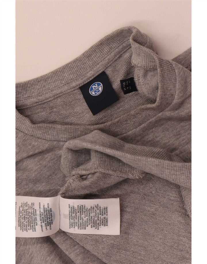 Ανδρικό φούτερ North Sails Jumper μεγάλο γκρι βαμβακερό