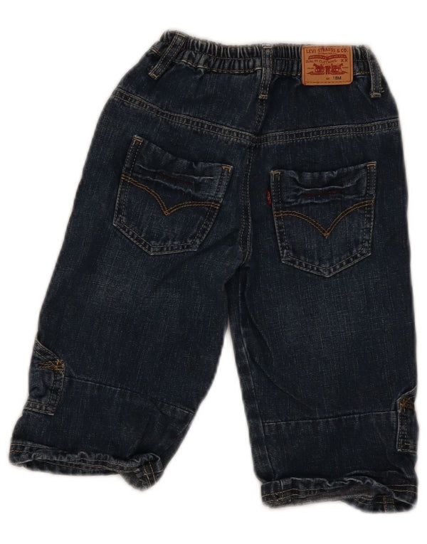 Levi's Baby Boys Straight Jeans 12-18 μηνών W18 L10 Navy Blue Cotton