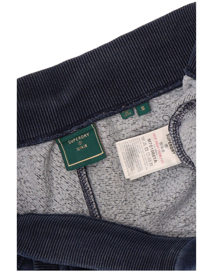 Ανδρική φόρμα Superdry Παντελόνι Joggers Small Navy Blue Polyester