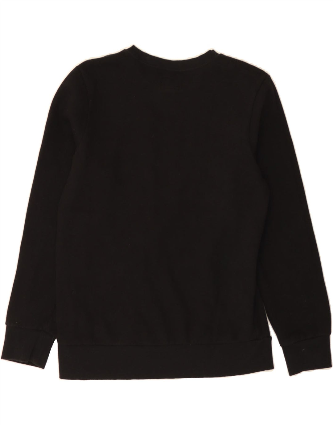 CONVERSE Boys Graphic Sweatshirt Jumper 13-14 Years XL Black Vintage Converse and Second-Hand Converse from Messina Hembry 