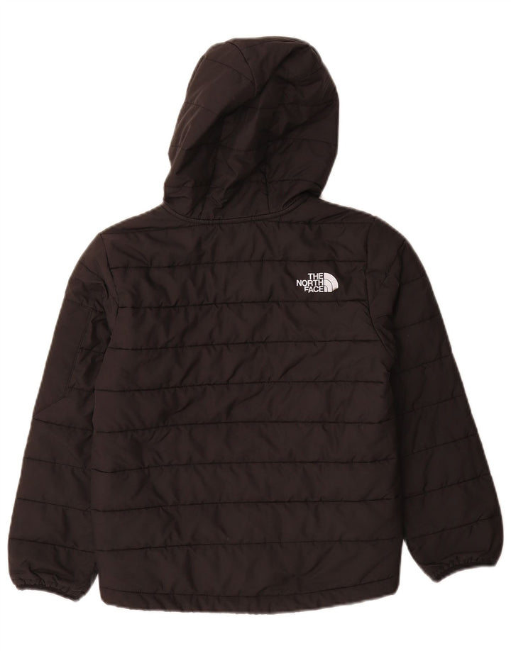 The North Face Boys Hooded Jacket padded 9-10 Years Medium Black Polyester