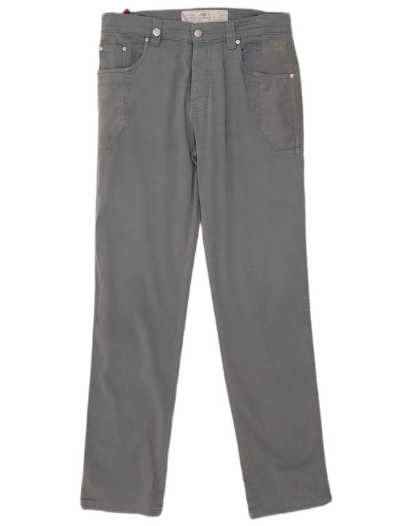 Nicwave Ανδρικό Slim Casual Παντελόνι IT 48 Medium W32 L32 Γκρι βαμβακερό
