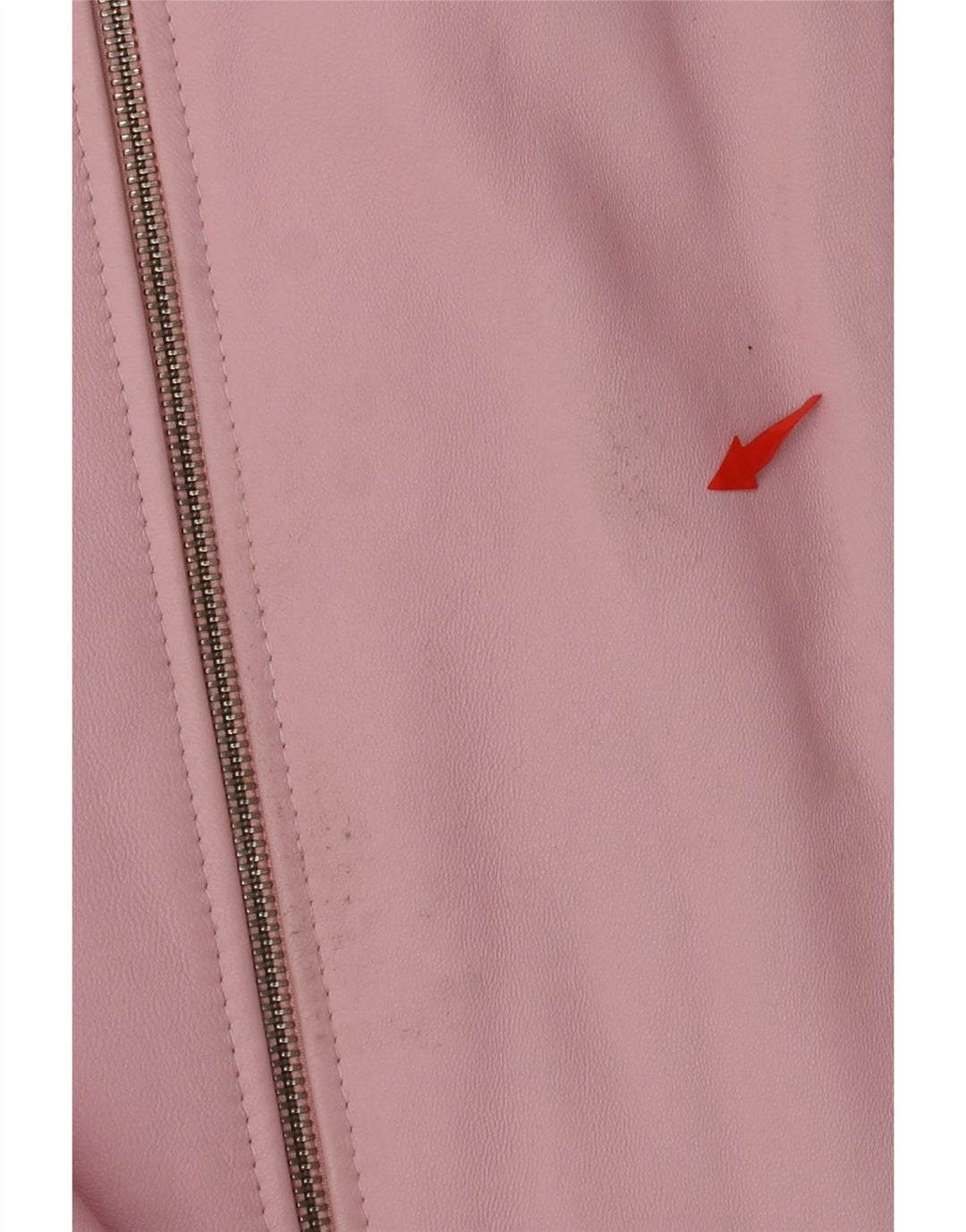 CABRINI Γυναικείο Δερμάτινο Μπουφάν UK 16 Large Pink Leather