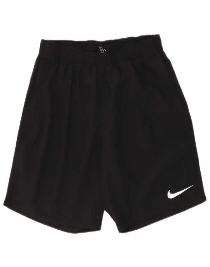 Ανδρικό αθλητικό σορτς Nike Dri Fit από μεσαίο μαύρο πολυεστέρα