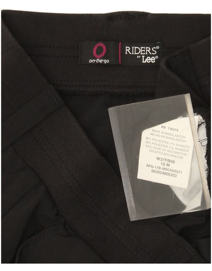 LEE Womens Riders Ψηλόμεσο σορτς Cargo US 10 Large W30 Μαύρο πολυεστέρα