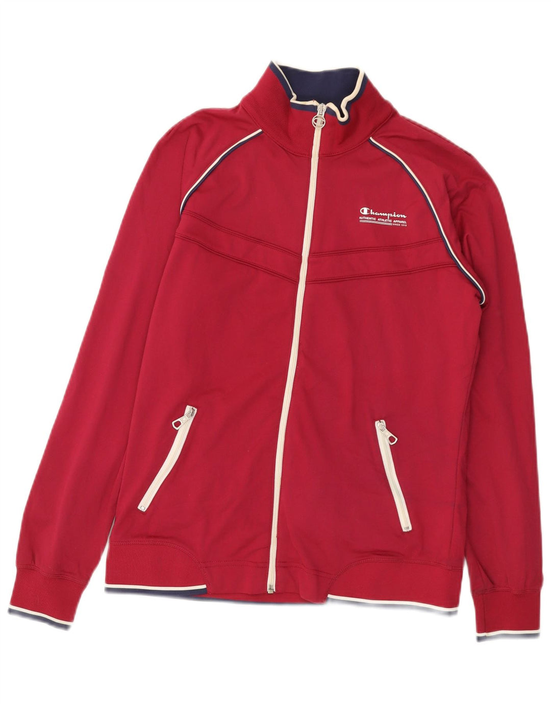 Γυναικεία αθλητική φόρμα CHAMPION Heritage Fit Top Jacket UK 14 Large Red
