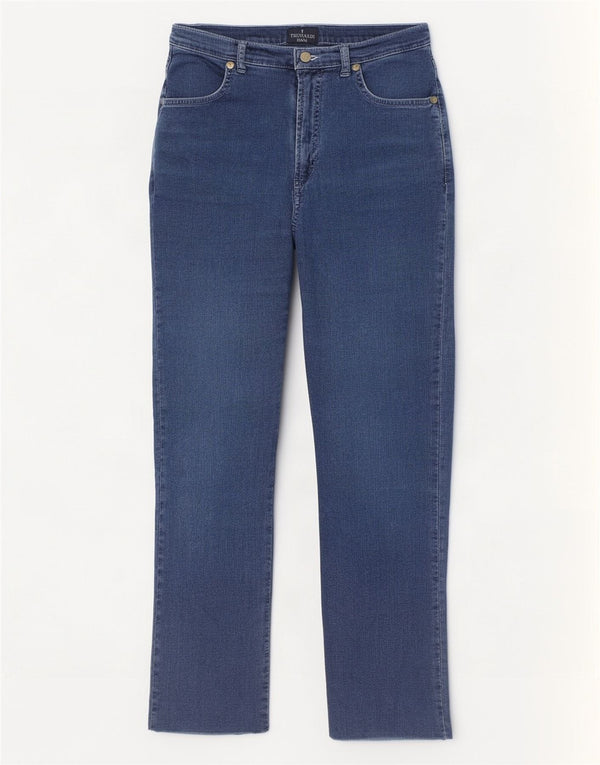 Γυναικείο τζιν Trussardi ίσιο W25 L26 Μπλε