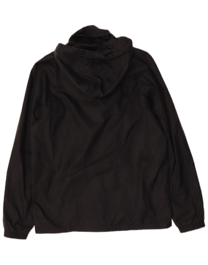 Adidas Ανδρικό μπουφάν βροχής με κουκούλα UK 38 Medium Black Polyamide