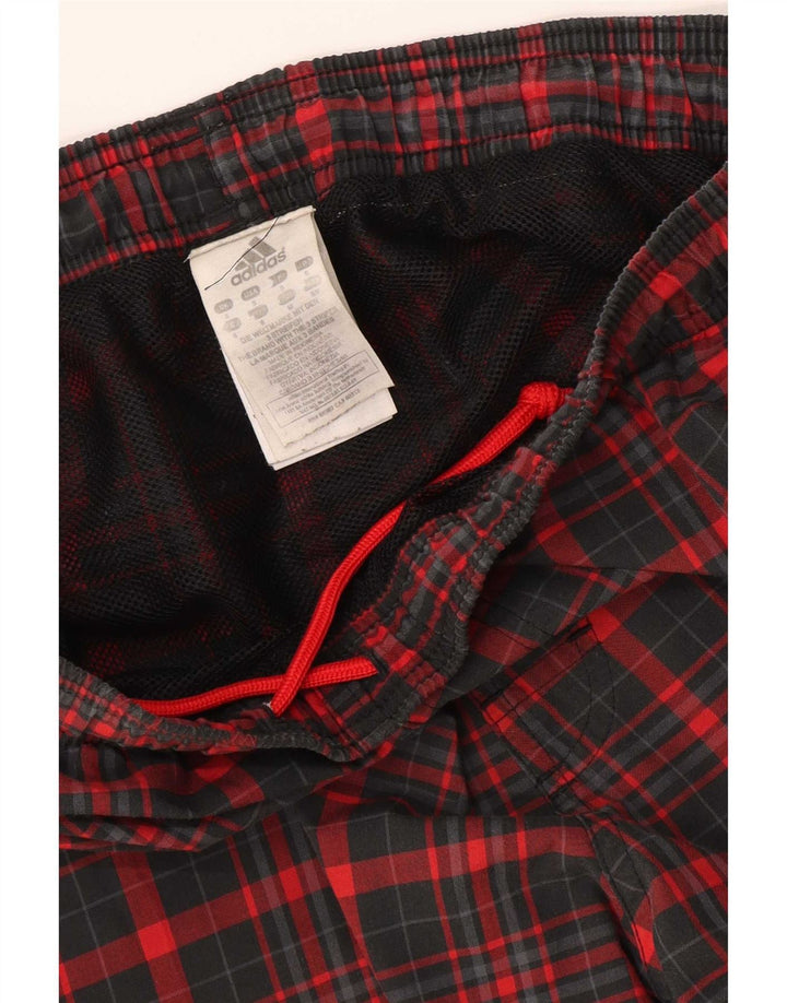 Ανδρικό αθλητικό σορτς Adidas Small Red Check Polyester