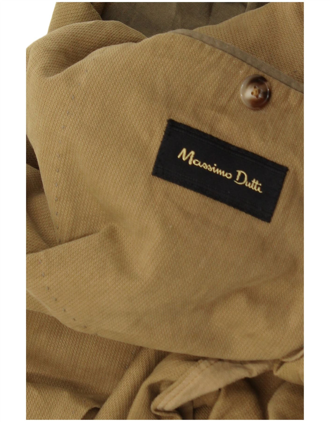 Massimo Dutti Ανδρικό σακάκι με 2 κουμπιά UK 36 Small Brown