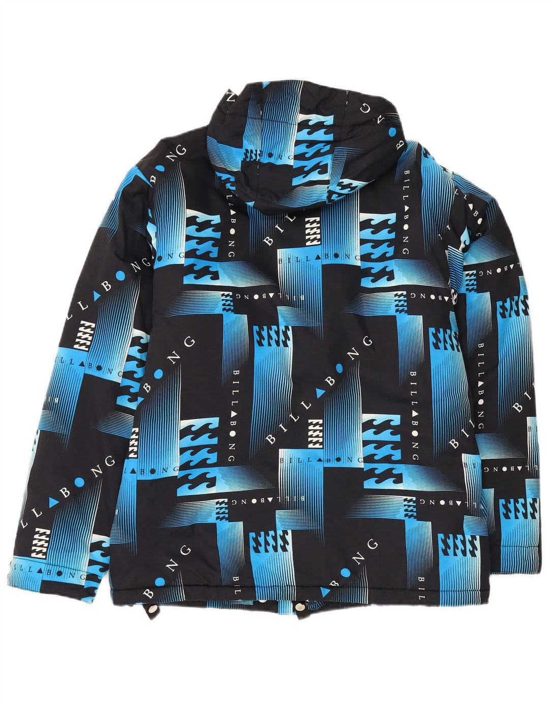 Billabong Ανδρικό τζάκετ αντιανεμικό γραφικό UK 38 Medium Blue Geometric
