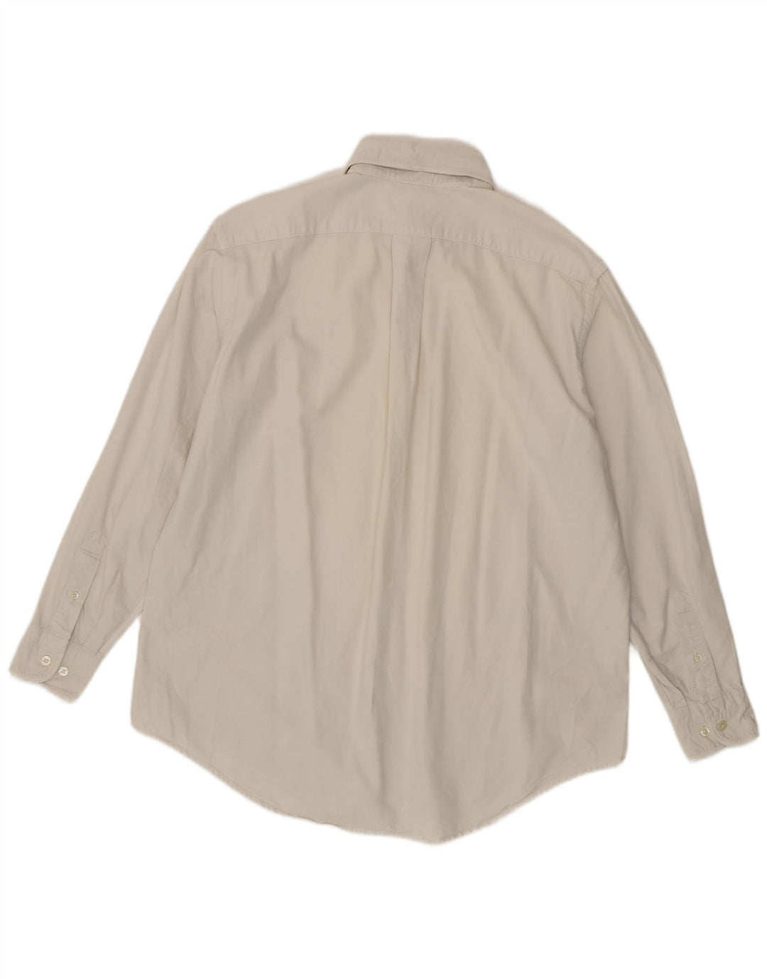 B.D. Ανδρικό πουκάμισο Baggies XL από λευκό βαμβακερό