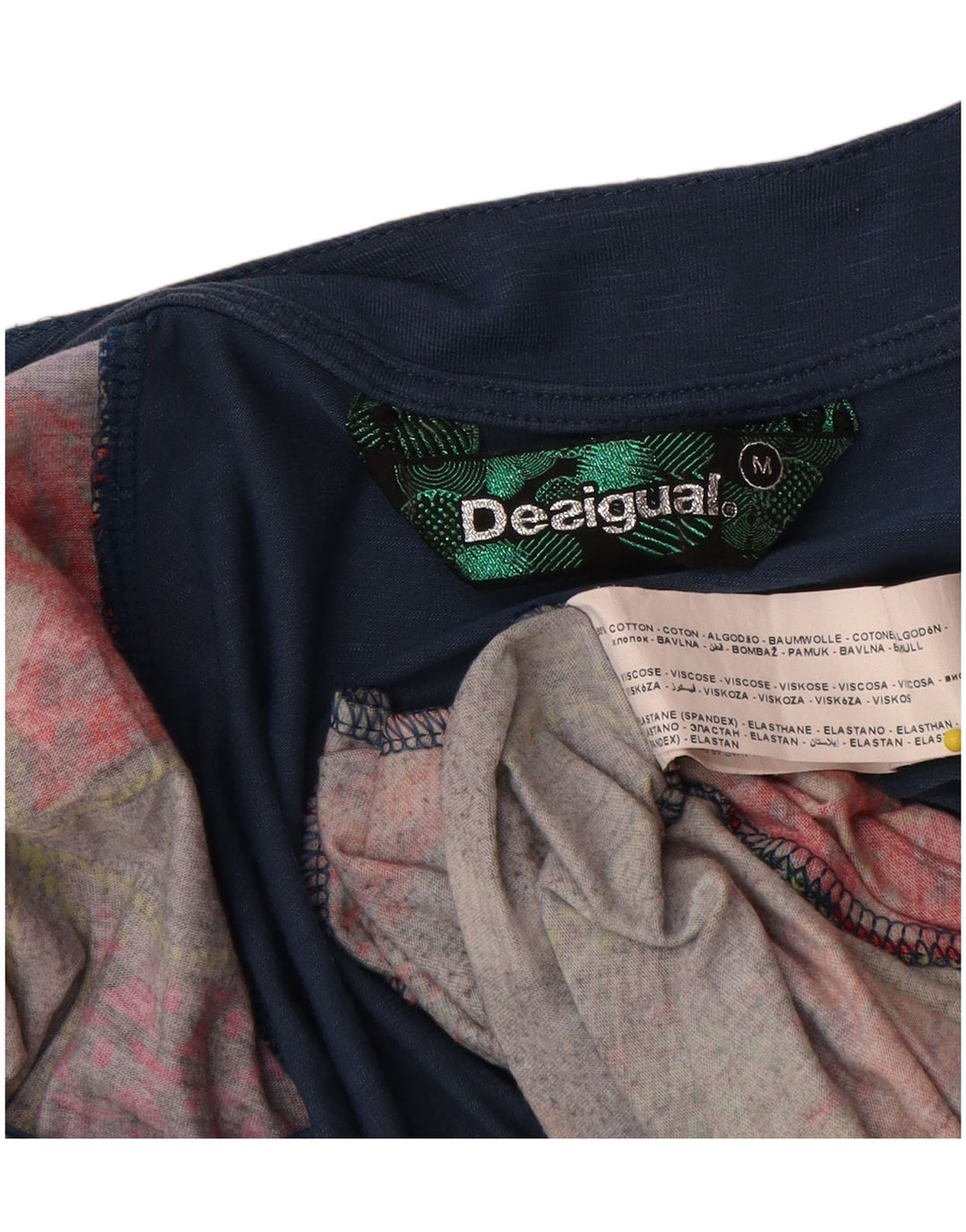 Γυναικείο Desigual Graphic Bubble Dress UK 12 Medium πολύχρωμο γεωμετρικό