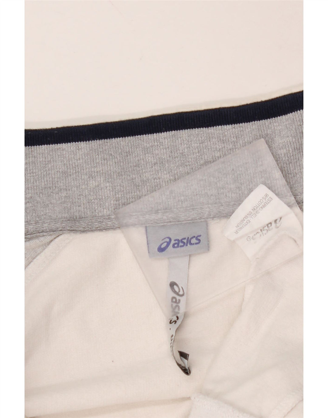 Γυναικεία αθλητική φόρμα ASICS Top Jacket UK 14 Medium Off White Colourblock
