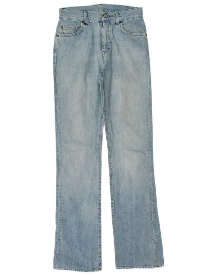 Γυναικείο τζιν Calvin Klein Bootcut W26 L32 Μπλε βαμβακερό