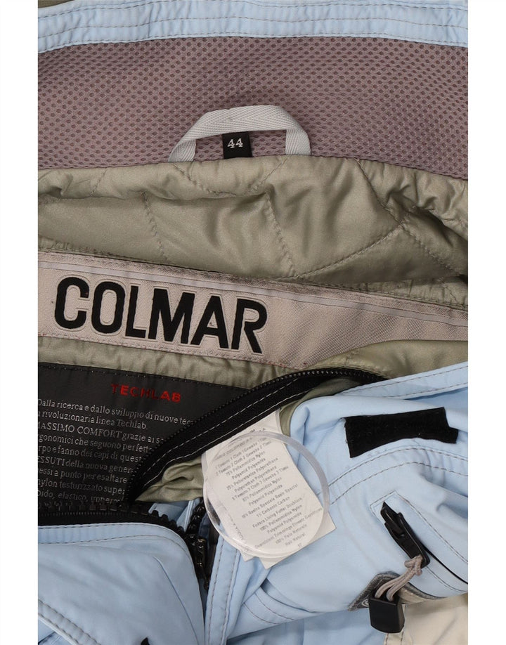 Colmar Γυναικείο μπουφάν σκι με κουκούλα IT 44 Medium Blue Colorblock Polyamide