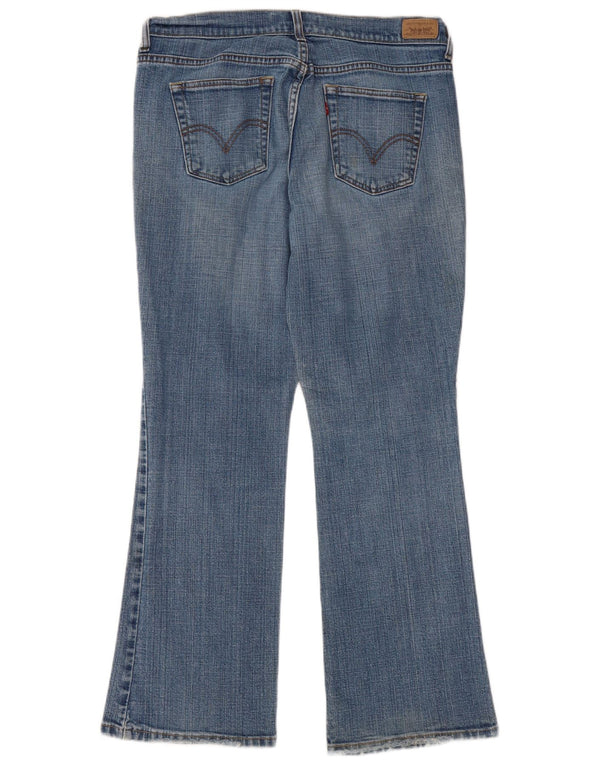 Levi's Womens 515 Bootcut Jeans US 12 Large W32 L29 Μπλε βαμβακερό