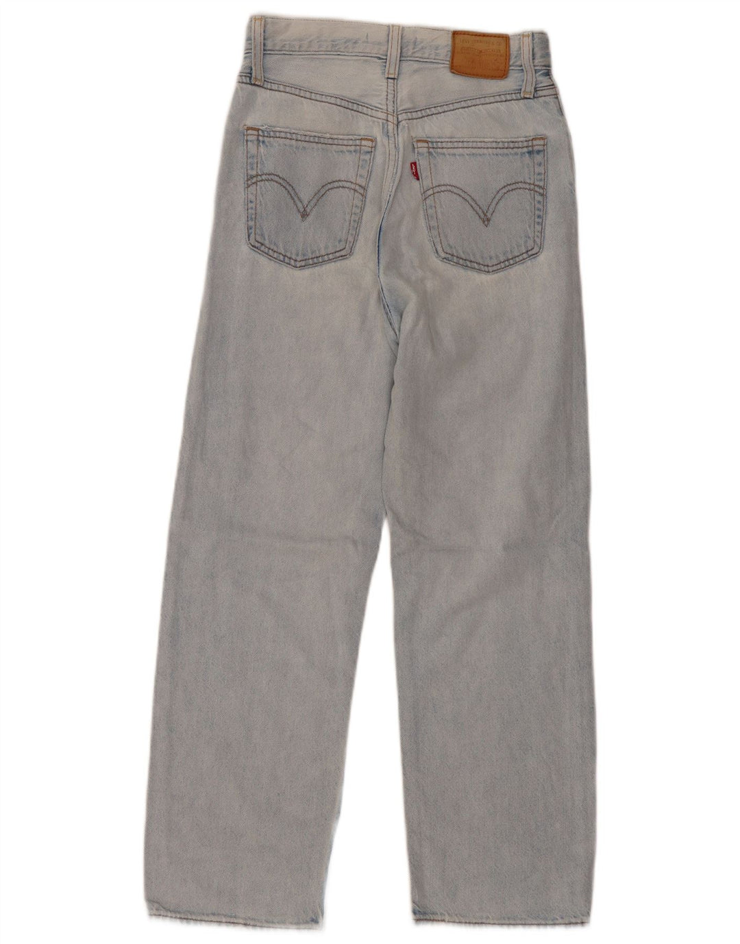 Γυναικείο Levi's Ribcage Straight Jeans W24 L26 Μπλε Βαμβακερό