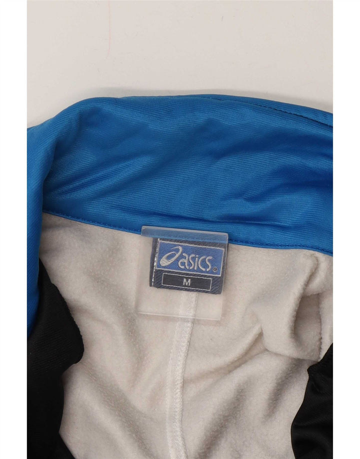 Ανδρική αθλητική φόρμα γραφικών Asics Top Jacket Μεσαίο Μαύρο Colourblock