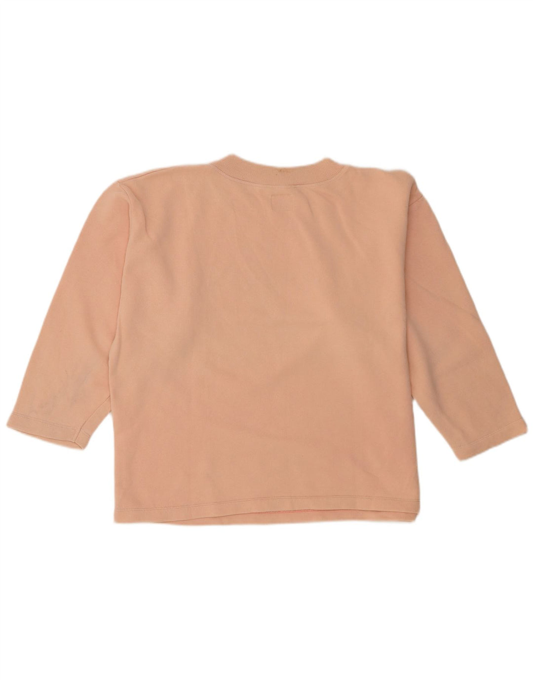 Γυναικεία γραφική μπλούζα υπερμεγέθης Benetton Jumper UK 14 Medium Pink