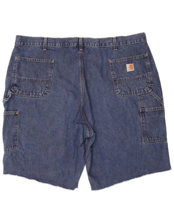 Ανδρικό Carhartt Original Fit Loose Cargo σορτς W46 3XL Μπλε βαμβακερό