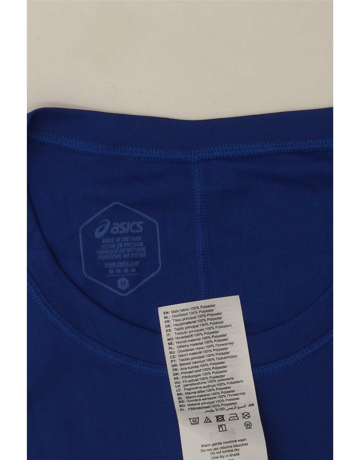 Ανδρικό γιλέκο Asics με μεσαίο μπλε πολυεστέρα