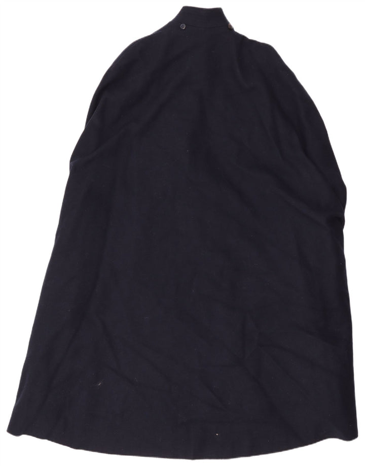 Vintage Γυναικείο Παλτό Capelet IT 42 Medium Navy Blue