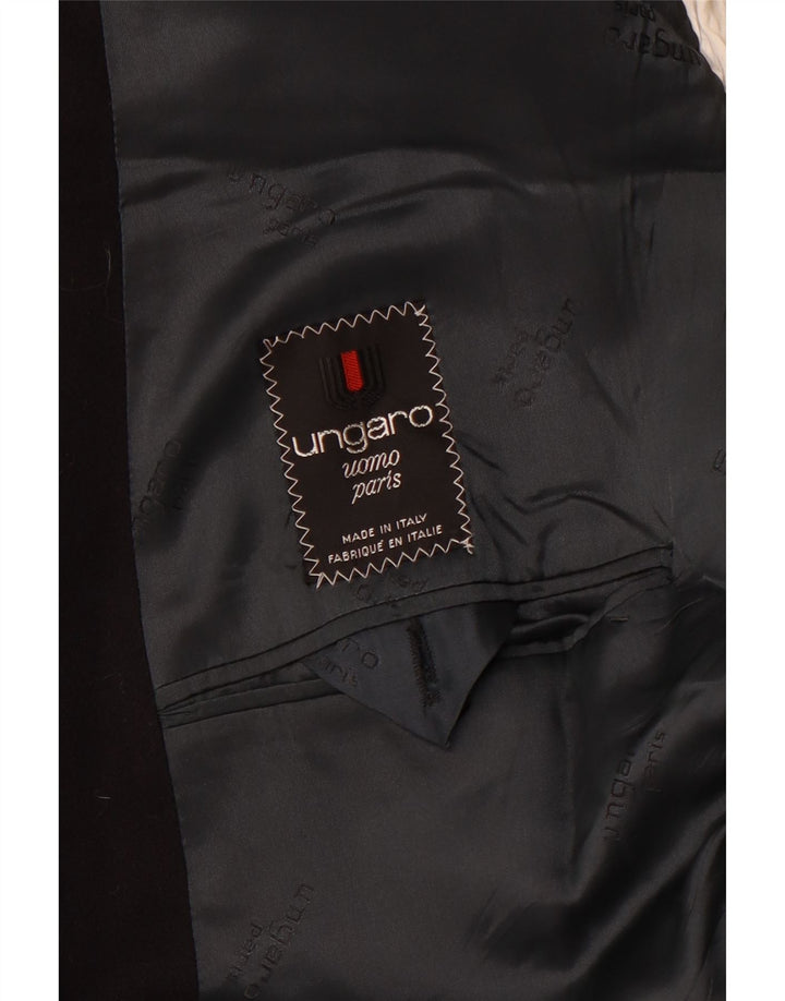 UNGARO Ανδρικό σακάκι με διπλό στήθος UK 40 Large Navy Blue