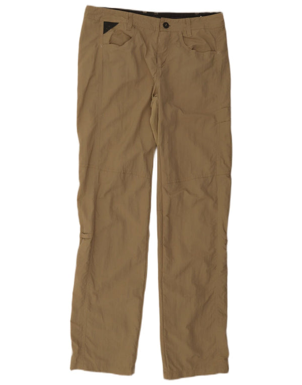 Patagonia γυναικείο ίσιο casual παντελόνι US 6 Medium W31 L32 Khaki Nylon