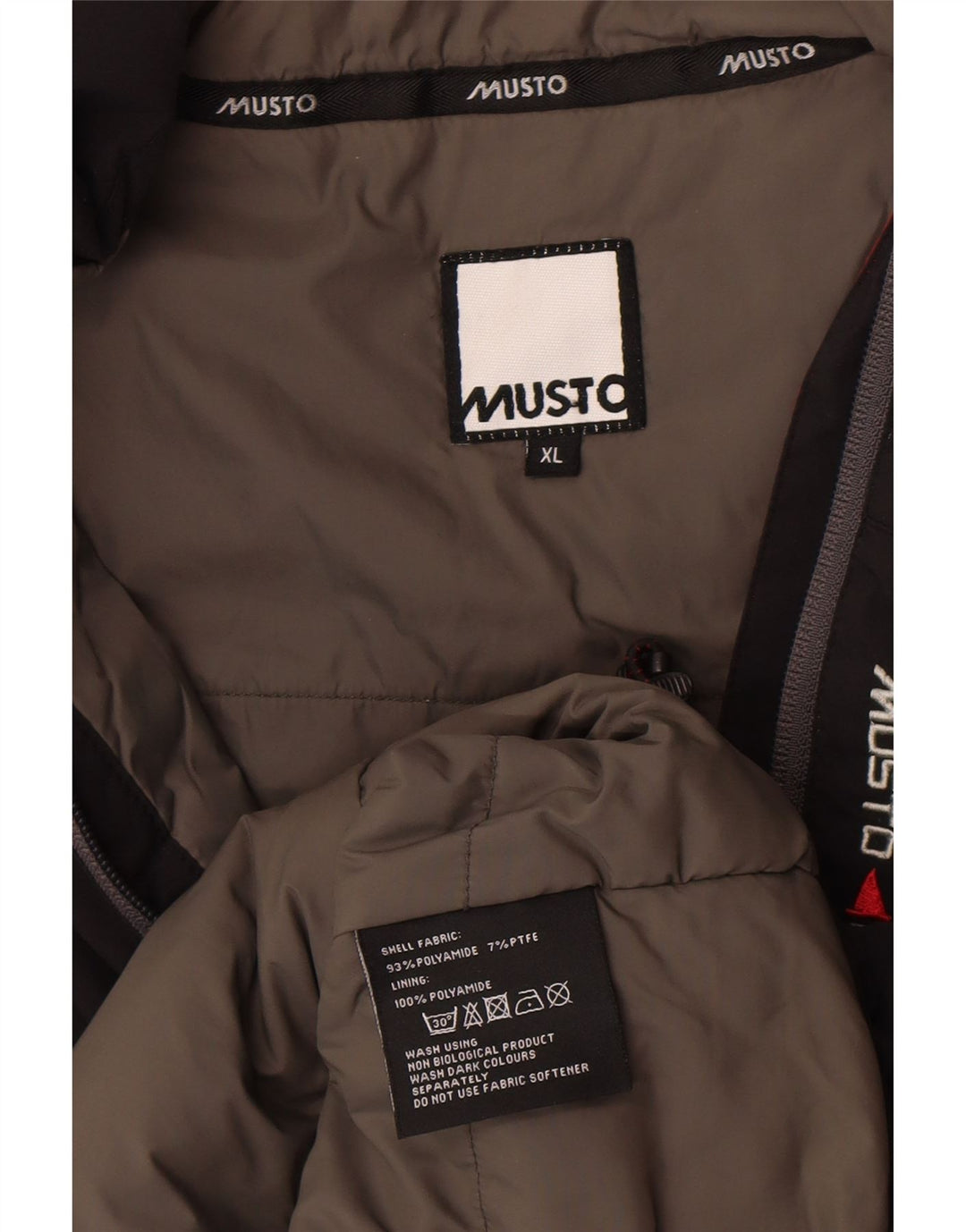 Musto Mens Padded Gilet UK 42 XL Μαύρο Πολυαμίδιο