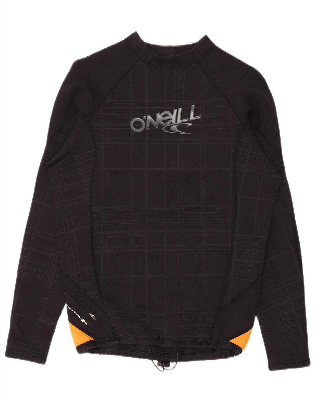 O'NEILL Γυναικείο γραφικό μακρυμάνικο UK 18 XL Navy Blue Check Rayon