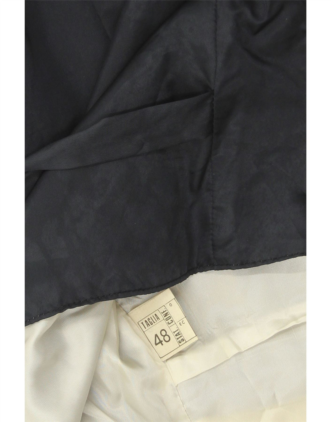 Vintage Ανδρικό Γιλέκο IT 48 Medium Navy Blue Pinstripe